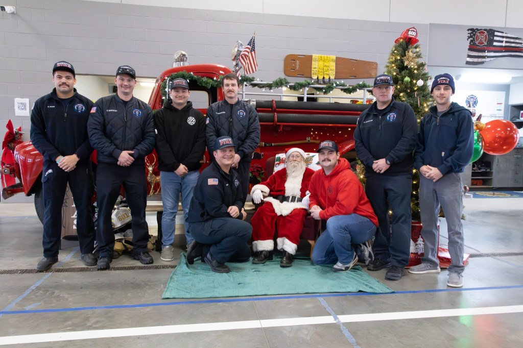 Santa’s Helpers in Helmets: Fire Department Food Drive Spreads Holiday&nbsp;Magic