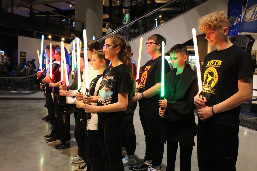 Padawans to the Power: Bennington Martial Artists Light Up the SAC Museum&nbsp;Stage