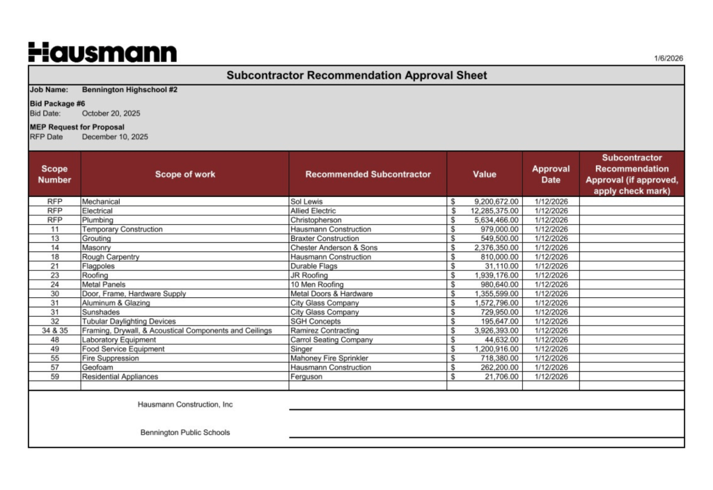 Bennington Board of Education Holds Productive January Meeting, Advances Key&nbsp;Initiatives