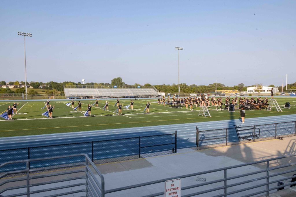 Marching Into the Season: BHS Band Celebrates a Week of Hard Work With&nbsp;Showcase